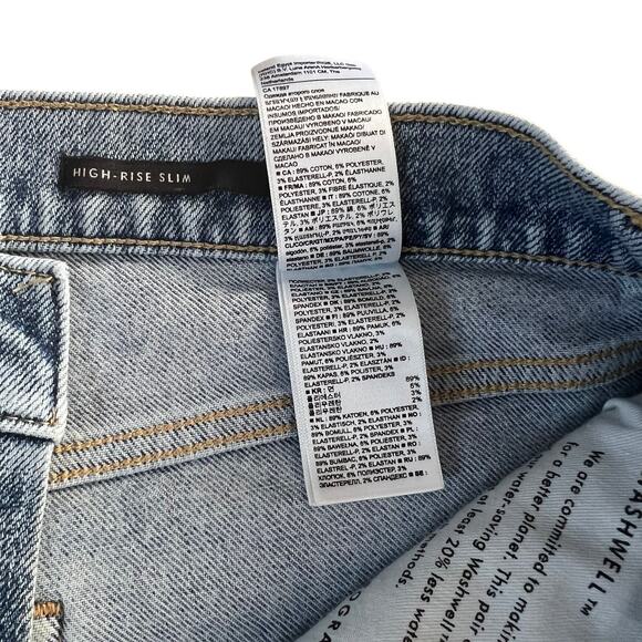 Banana Republic Premium Demin, High-Rise Slim, Womens Size size 30 - Picture 11 of 12